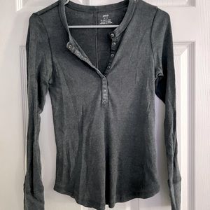 Gray Aerie Long Sleeve